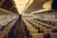 JA8365 @ MYJ - Japan Airlines 

Economy class cabin B767-300 - by Henk Geerlings