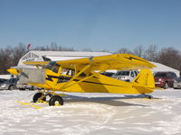N375KM @ WS17 - Ski Plane Fly-in Pioneer Airport Oshkosh 2012 - by steveowen