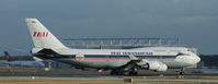 HS-TGP @ EDDF - Thai Airways (Retro cs.) is running down runway 18 at Frankfurt Int´l (EDDF) - by A. Gendorf