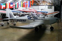 G-CEND @ EGBK - inside the Flylight Airsports hangar - by Chris Hall