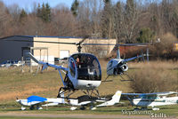 N42NE @ 7B9 - Helicopter training at Northeast Helicopters, Ellington, CT - by Dave G