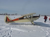 N7447K @ WS17 - Pioneer ski plane fly-in - by steveowen