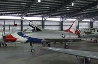 55-3503 - North American F-100D Super Sabre, here displayed in a Thunderbirds-like paint scheme at the Pueblo Weisbrod Aircraft Museum, Pueblo CO