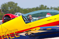 N134EE @ KPIA - Pilot Kerry Tidmore in N134EE - by Thomas D Dittmer