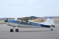 N2536D @ KPUB - Cessna 170B at Pueblo Memorial airport, Pueblo CO