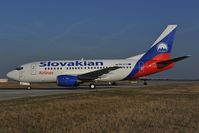 OM-BTS @ LZIB - Slovakian Boeing 737-500 - by Dietmar Schreiber - VAP
