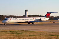 N910DL @ ORF - Delta Air Lines N910DL (FLT DAL2123) taxiing to RWY 23 for departure to Hartsfield-Jackson Atlanta Int'l (KATL). - by Dean Heald
