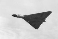 XA890 @ EGLF - The second production Avro Vulcan B.1 displaying at the SBAC Air Show in September 1955. - by Harry Longden