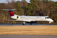 N561RP @ ORF - Delta Connection (Chautauqua Airlines) N561RP (FLT CHQ6118) on takeoff roll on RWY 23 en route to John F Kennedy Int'l (KJFK). - by Dean Heald