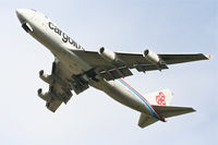 LX-VCV @ KORD - Cargolux Boeing 747-4R7F (SCD), LX-VCV departing RWY 32L KORD. - by Mark Kalfas