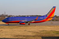 N398SW @ ORF - Southwest Airlines N398SW (FLT SWA2015) taxiing to RWY 23 for departure to Jacksonville Int'l (KJAX). - by Dean Heald