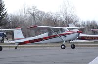 N8555B @ KRXE - Cessna 172 (taildragger) at Rexburg-Madison County airport, Rexburg ID