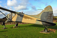 XP822 - De Havilland Canada Beaver AL1, c/n: 1486 - Gate guard at Army Flying Museum - by Terry Fletcher