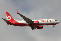 D-ABAR @ GCTS - Air Berlin's 1998 Boeing 737-86J, c/n: 28072 on approach to Tenerife South - by Terry Fletcher
