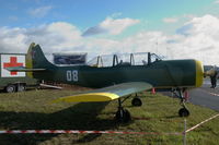 OY-YAC @ EKRK - Aerostar built Yak-52 at Roskilde airport, Denmark. - by Henk van Capelle