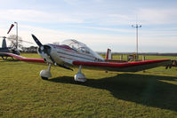 G-BACJ @ X5FB - Jodel D-120, Fishburn Airfield, January 2012. - by Malcolm Clarke