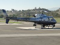 N229LA @ POC - Parked on the west helipad - by Helicopterfriend