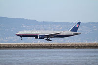 N786UA @ SFO - Landing at San Francisco - by olivier Cortot