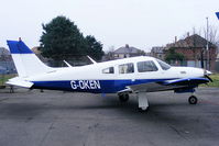 G-OKEN @ EGNH - privately owned - by Chris Hall