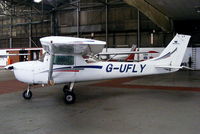 G-UFLY @ EGNH - inside the Westair hangar - by Chris Hall