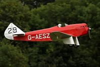 G-AESZ @ EGTH - A fine display from this lady!!  - by glider