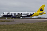 G-OOPP @ EGSH - Departing EGSH after spray into new Monarch C/S by Air Livery (To become G-OZBW). - by Matt Varley