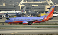 N236WN @ KLAX - Arrived on 25L - by Todd Royer