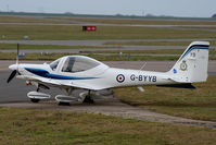 G-BYYB @ EGYE - at the Defence Elementary Flying Training School (DEFTS), RAF Barkston Heath - by Chris Hall