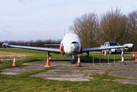 XS186 @ X4ME - preserved at the Metheringham Airfield Visitor Centre - by Chris Hall