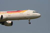 EC-ILP @ EBBR - Arrival of flight IB3206 to RWY 02 - by Daniel Vanderauwera