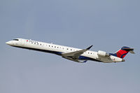 N802SK @ LAX - Another Delta regional jet heads out of LAX - by Duncan Kirk