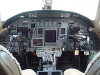 N590AK @ 4B8 - Citation N590AK's cockpit. - by Mark K.