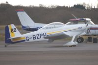 G-BZPH @ EGFH - Visiting Vans RV-4. - by Roger Winser