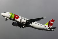CS-TNK @ EDDL - TAP Portugal, Airbus A320-214, CN: 1206, Aircraft Name: Teofilo Braga - by Air-Micha