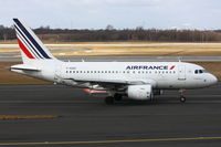 F-GUGC @ EDDL - Air France, Airbus A318-111, CN: 2071 - by Air-Micha