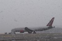 N918AX @ EDDP - Monster snowflakes tried to revent this picture..... - by Holger Zengler