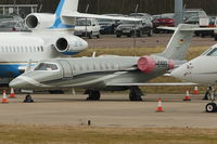 D-CRBE @ EGGW - Learjet 45, c/n: 45-372 (ex 4O-BBB) at Luton - by Terry Fletcher