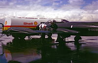 G-OAHB - Aircraft in for refuelling sometime in 1970`s . Unable to give specific date. - by Alan Pratt