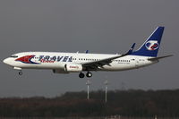 OM-TVA @ EDDL - Travel Service Slovakia, Boeing 737-86N (WL), CN: 32243/0869 - by Air-Micha