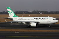 EP-MNP @ EDDL - Mahan Air, Airbus A310-308, CN: 0620 - by Air-Micha