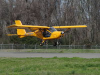 N730FP @ KDTN - Landing runway 14 - by Carl Hennigan