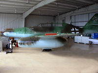 110639 @ KNXX - Messerschmitt, ME-262-P-1A, Swallow, S/N: 110639,  NAS Willow Grove, PA., (After Restoration)
***This A/C was transferred to the National Museum of Naval Aviation, NAS Pensacola, FL. in 2011.*** - by Thomas P. McManus