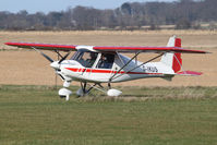 G-IKUS @ X3CX - Just landed at Northrepps. - by Graham Reeve