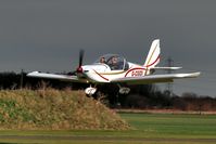 G-CGDI @ BREIGHTON - About to flare!! - by glider