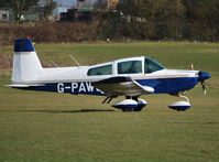 G-PAWS @ EGHP - Gulfstream AA-5A at Popham. Ex N2623Q - by moxy
