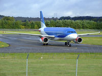 G-MIDO @ EGPH - BMI A320 On taxiway Bravo 1 - by Mike stanners