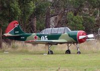 VH-YLG @ YTYA - Yak-52 05 at Tyabb - by red750