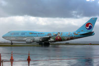 HL7495 @ NZAA - Korea Special livery - shame it was such a nasty stormy and rainy day - by Micha Lueck