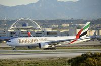 A6-EWA @ KLAX - Arrived at LAX on 25L - by Todd Royer