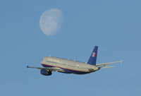 N419UA @ KPHL - Early morning departure climbing out from 27L at KPHL - by Thomas P. McManus